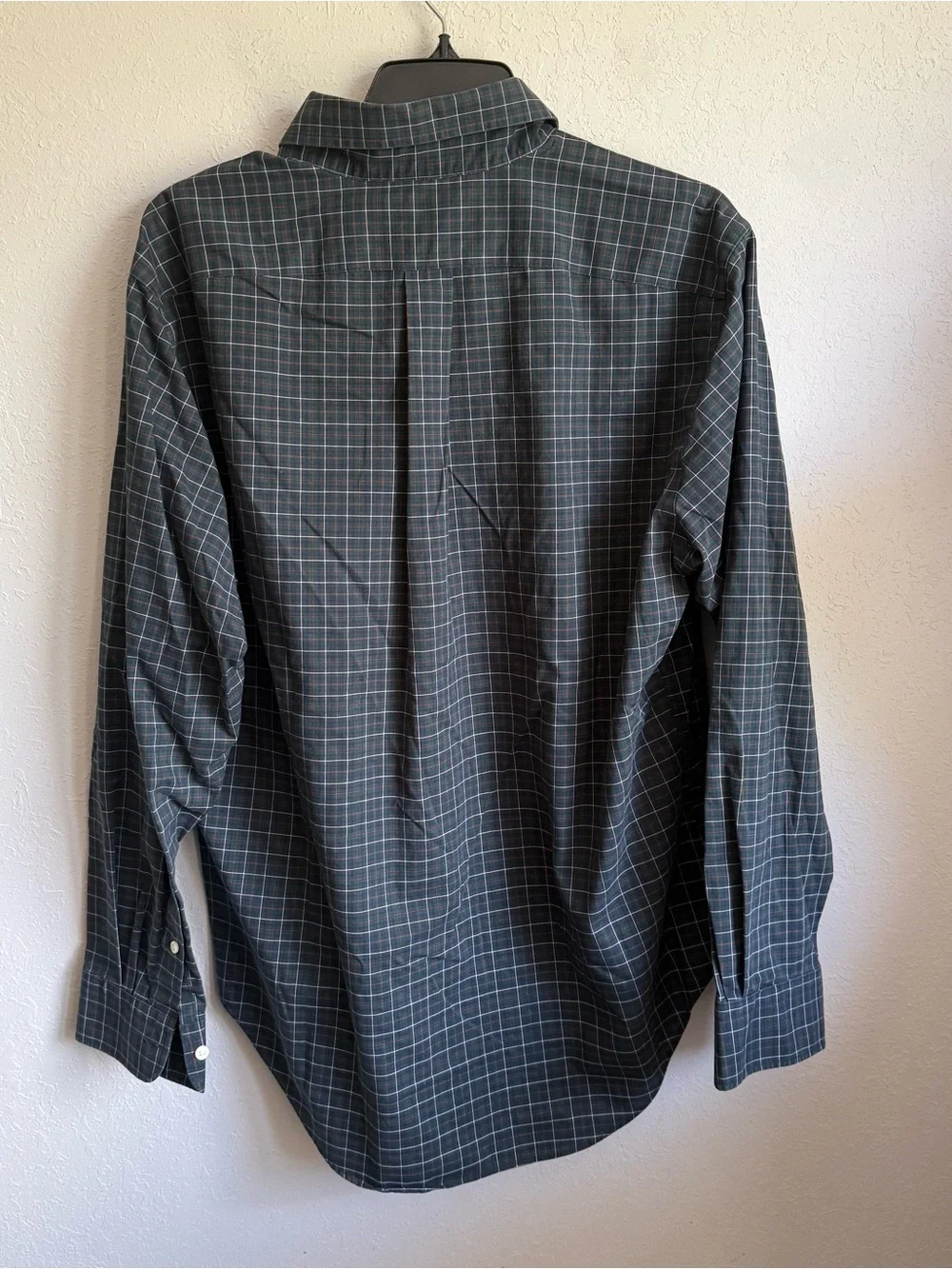 Men’s 16” Green Lauren Ralph Lauren Classic Fit Preppy Office Button Up Shirt